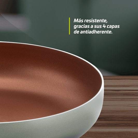 Batería Antiadherente Universal Elite Universal Cuarzo 7 piezas