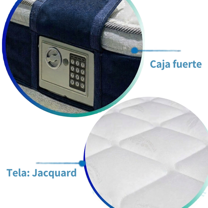 Colchón Safe Dreams con Caja Fuerte Integrada