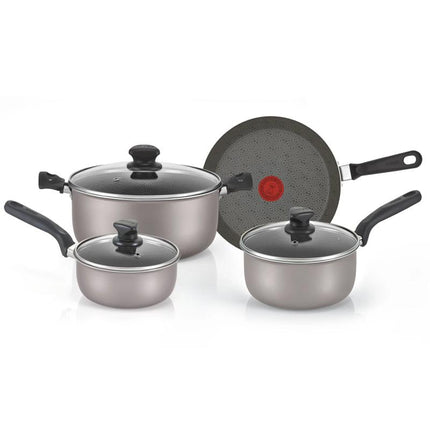 Batería de Cocina Imusa Talent Antiadherente 7 Piezas - Gris