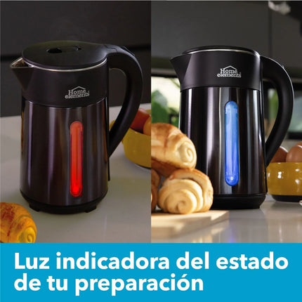 Cafetera Hervidora 2 en 1 Home Elements 1.8 Litros 1200W