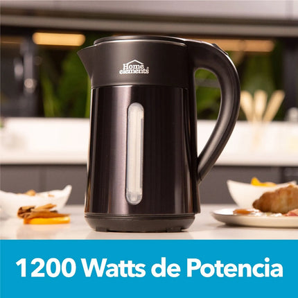Cafetera Hervidora 2 en 1 Home Elements 1.8 Litros 1200W