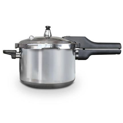 Olla a Presión Home Elements 5.6 Litros Aluminio con Tapa en Acero Inoxidable