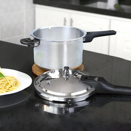 Olla a Presión Home Elements 9 Litros Aluminio con Tapa en Acero Inoxidable