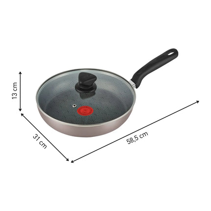 Sartén Antiadherente Imusa Talent 30 cm con Tapa de Vidrio