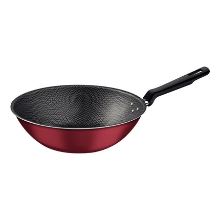Sartén Wok Tramontina Loreto Antiadherente 28 cm (3.6 L) - Rojo