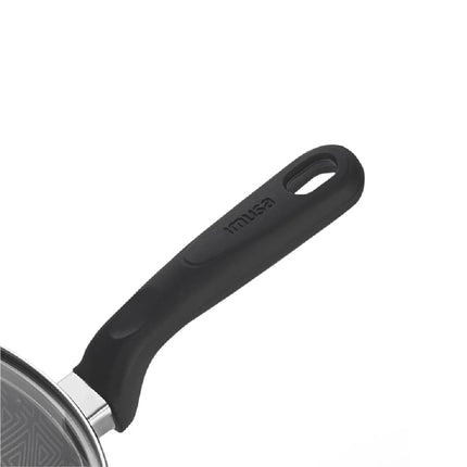 Sartén Imusa Talent Antiadherente 24 cm con Tapa de Vidrio