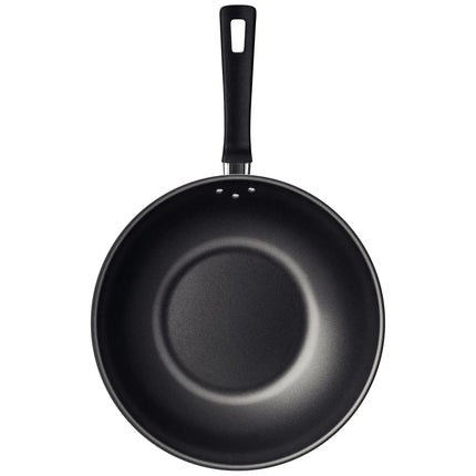 Sartén Wok Tramontina Loreto Antiadherente 28 cm (3.6 L) - Negro
