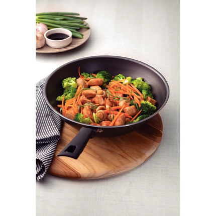 Sartén Wok Tramontina Loreto Antiadherente 28 cm (3.6 L) - Negro